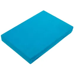 EXKLUSIV HEIMTEXTIL Jersey Spannbettlaken für Wasserbetten Rundumgummizug 200 x 220 cm Türkis