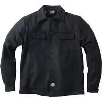 West Coast Choppers Wool Lined Plaid Jacke - Black