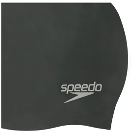 Speedo Plain Moulded Silicone Badekappe schwarz Einheitsgröße