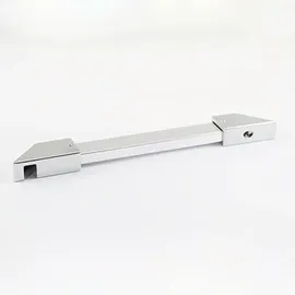 Breuer Panorama Drehtür mit Festteil rechts 90 x 200 cm Klarglas