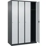 Californian Products Classic Plus Spind 120 x 50 x 185 grau