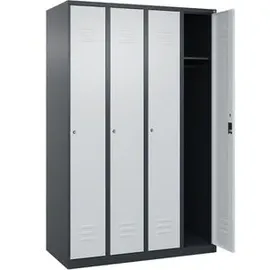 Californian Products Classic Plus Spind 120 x 50 x 185 grau