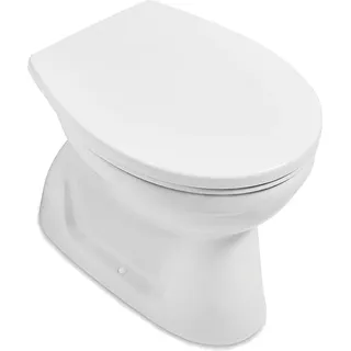 Villeroy & Boch Stand-Tiefspül-WC Villeroy & Boch NEWO, spülrandlos, Abgang senkrecht - 4659R101
