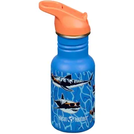 Klean Kanteen 355ml Flip Sport Cap Kindertrinkflasche - STK - Sharks in Shades