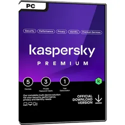 Kaspersky Premium (5 Devices / 1 Year) - EU
