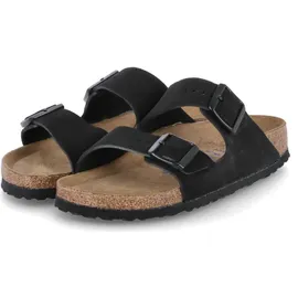 Birkenstock Arizona Weichbettung Veloursleder schwarz 36