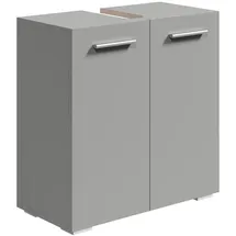 Badplaats Waschbeckenunterschrank Jupiter 60 x 60 x 30 cm Grau Matt