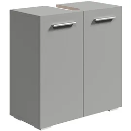 Badplaats Waschbeckenunterschrank Jupiter 60 x 60 x 30 cm Grau Matt