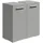 Badplaats Waschbeckenunterschrank Jupiter 60 x 60 x 30 cm Grau Matt