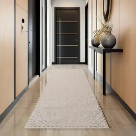 Ayyildiz Flachgewebeteppich Helix 2200 Beige 80 cm x 250 cm
