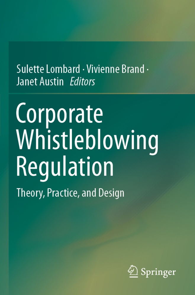 Corporate Whistleblowing Regulation  Kartoniert (TB)