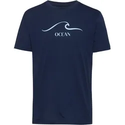 BEST COMPANY T-Shirt Herren in total eclipse, Größe M - blau