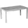Merxx Ausziehtisch 200 x 90 x 75 cm silber/grau