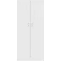 vidaXL Bücherschrank 82,5 x 30,5 x 185,5 cm Weiß