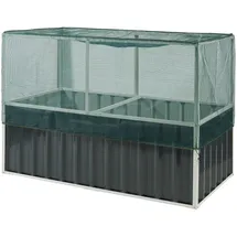 [en.casa] Alblasserdam 174 x 90 x 118 cm Anthrazit