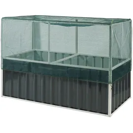 [en.casa] Alblasserdam 174 x 90 x 118 cm Anthrazit