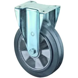 BS ROLLEN Schwerlast-Bockrolle Rad-Ø 160 mm Tragfähigkeit 300 kg ( 3000275484 )