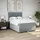 vidaXL Boxspringbett 140 x 200 cm Hellgrau