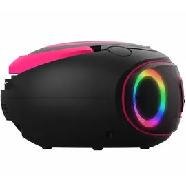 Denver TDB-212P DAB+, DAB, FM AUX, USB, Bluetooth®, CD Schwarz, Pink