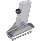 ZARGES Schwenkfuß mit Gummiauflage 125 x 50 mm