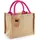 Westford Mill Jute Mini Gift Bag pink 26 x 22 x 14 cm
