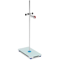 Steinberg Systems Laborstativ - mit Klemme und Muffe - Glasboden