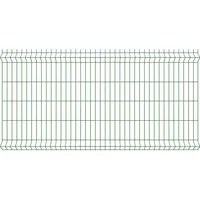 1a-Handelsagentur Strong Stabmattenzaun grün Einstabmatte 200x103 cm mit 2 V-Sicken Gartenzaun neu