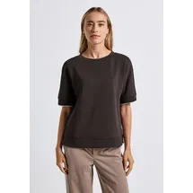 STREET ONE Silk-Look Shirt Braun 36