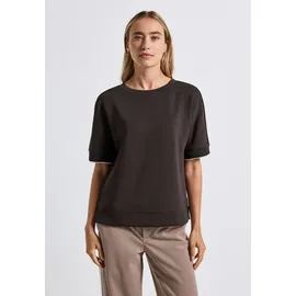 STREET ONE Silk-Look Shirt Braun 36