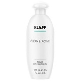 Klapp Cosmetics Klapp Clean & Active Tonic mit Alkohol, 250ml