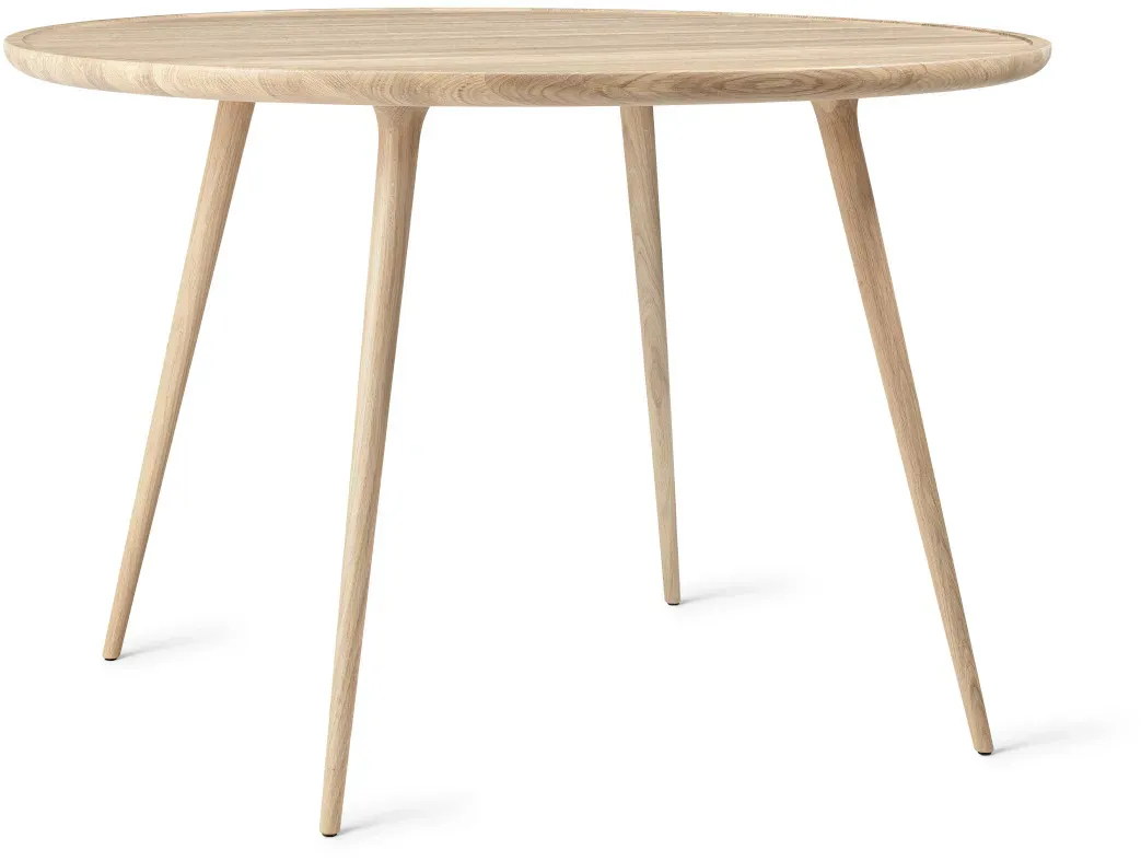 Mater Accent Esstisch, Ø 110 cm, eiche matt lackiert