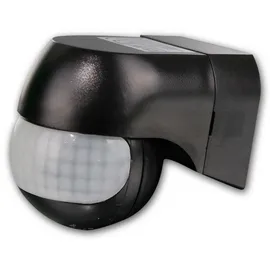 ChiliTec Bewegungsmelder "CBM-Slim" 180° LED geeignet, IP44, 1-800W, schwarz