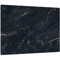 ALLboards Schneidebrett Glas 1 52 x 60 cm Schwarz