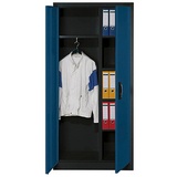 Californian Products CP Stahlschrank C 2000 Acurado 9260-30 S10338 anthrazit, enzianblau 93,0 x 40,0 x 195,0 cm, aufgebaut