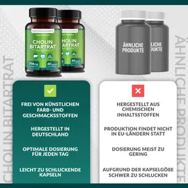 Saint Nutrition Cholin Bitartrat Kapseln 714 mg