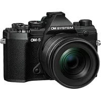 OM System OM‑5 schwarz 12‑45 mm PRO Objektiv-Kit