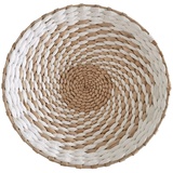 Obelunrp Boho Wanddekor, hängende gewebte Wandkorb Chic Boho handgefertigte Körbe Moderne Bauernhaus und rustikaler Wanddekoration 5, Durchmesser 25 cm, Korbwanddekoration