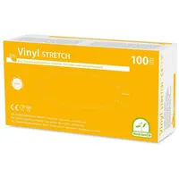 Body Products Medi-Inn Vinyl Stretch Einmalhandschuhe puderfrei XL; 10