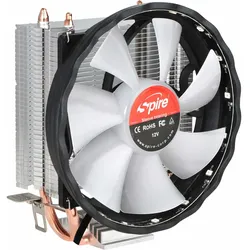 Spire XERUS 200, Ventilator, 12 cm, 800 RPM, 1500 RPM, Schwarz, Silber