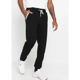 bonprix Jogginghose Regular Fit Schwarz 48/50