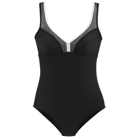 LASCANA Badeanzug Damen Schwarz 54 Cup B
