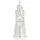 Afnan Musk Abiyad parfümiertes öl Unisex 20 ml