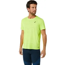 ASICS Herren T-Shirt VENTILATE ACTIBREEZETM SS TOP, HAZARD GREEN, XL