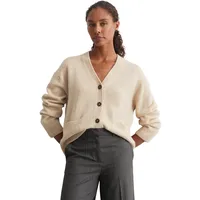 Marc O'Polo V-Neck-Cardigan relaxed beige s