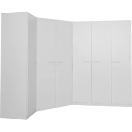 Rauch Schrank-Set RAUCH "Kleiderschrank Schrank Garderobe Wäscheschrank VANDOR", weiß (alpinweiß), B/H/T: 164cmcm x 197cmcm x 253cmcm, Kastenmöbel-Sets, 6-türig mit viel Stauraum, Schränke einzeln stellbar MADE IN GERMANY