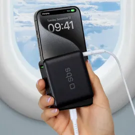 SBS TEBB20000HDPD65K, 20 mAh, Schwarz