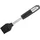Fackelmann Backpinsel 24 cm SENSE, praktisch für beschichtete Koch-, Backutensilien, Bratpinsel mit rutschfestem Soft-Touch-Griff (Farbe: Silber/Schwarz), Menge: 1 Stück