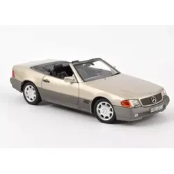 NOREV 183719 1:18 Mercedes-Benz 500 SL 1989 - Smoke Silver metallic