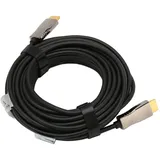 HDMI-Kabel, 4K-HDMI-Schnittstelle zu HDMI-Schnittstellenkabel, Optisches HD-Multimedia-Schnittstellenkabel mit 18 Gbit/s (10m / 32.8ft)