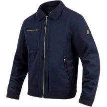 John Doe Escape Wool Motorradjacke Dunkelblau/Schwarz 3XL